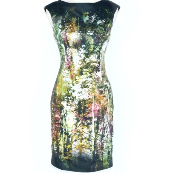 Kay Unger Dresses & Skirts - Abstract Art Kay Unger dress.